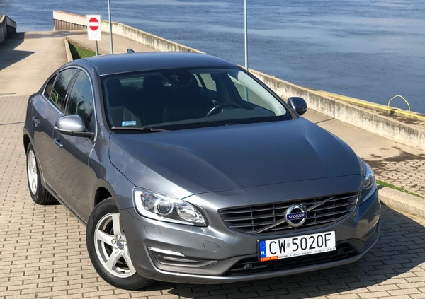 Volvo S60 cena 64900 przebieg: 179000, rok produkcji 2017 z Włocławek małe 704